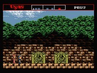 une photo d'Ã©cran de The Treasure Of Usas sur MSX